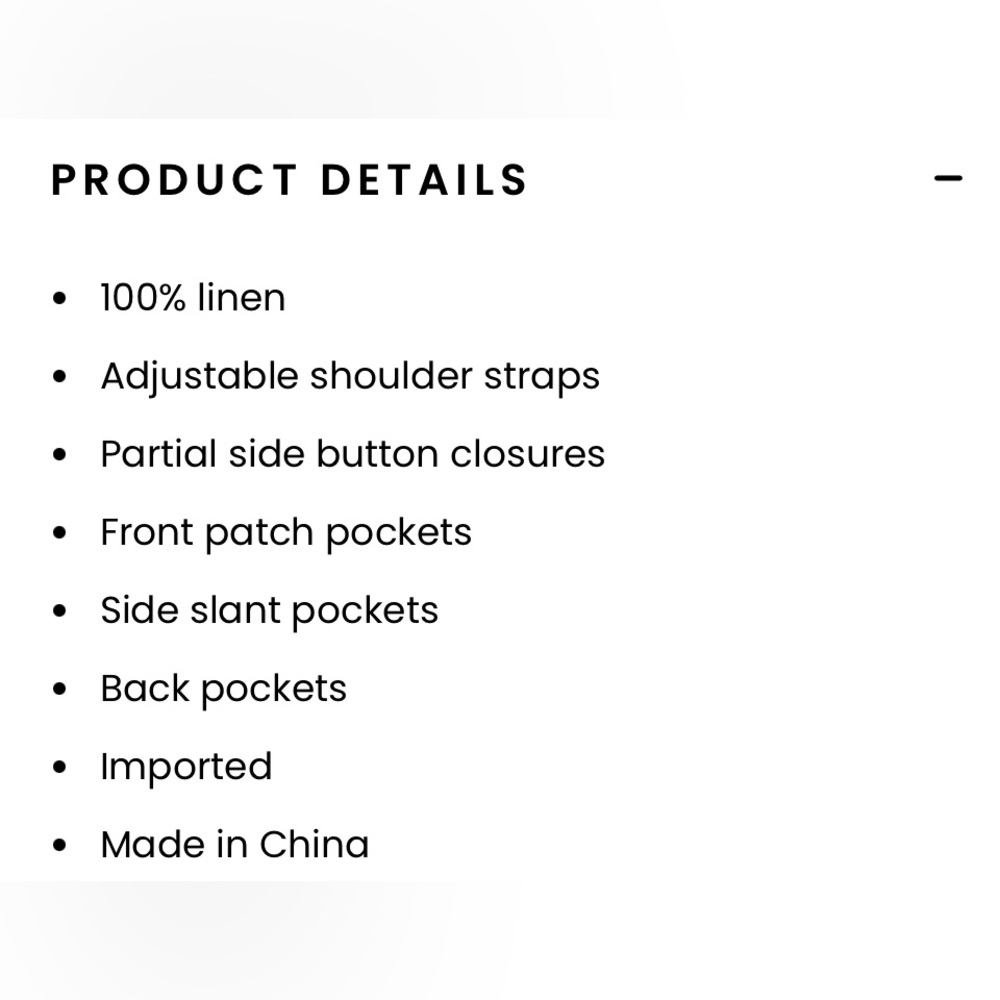 WeWoreWhat LINEN OVERALLS - Picture 7 of 8